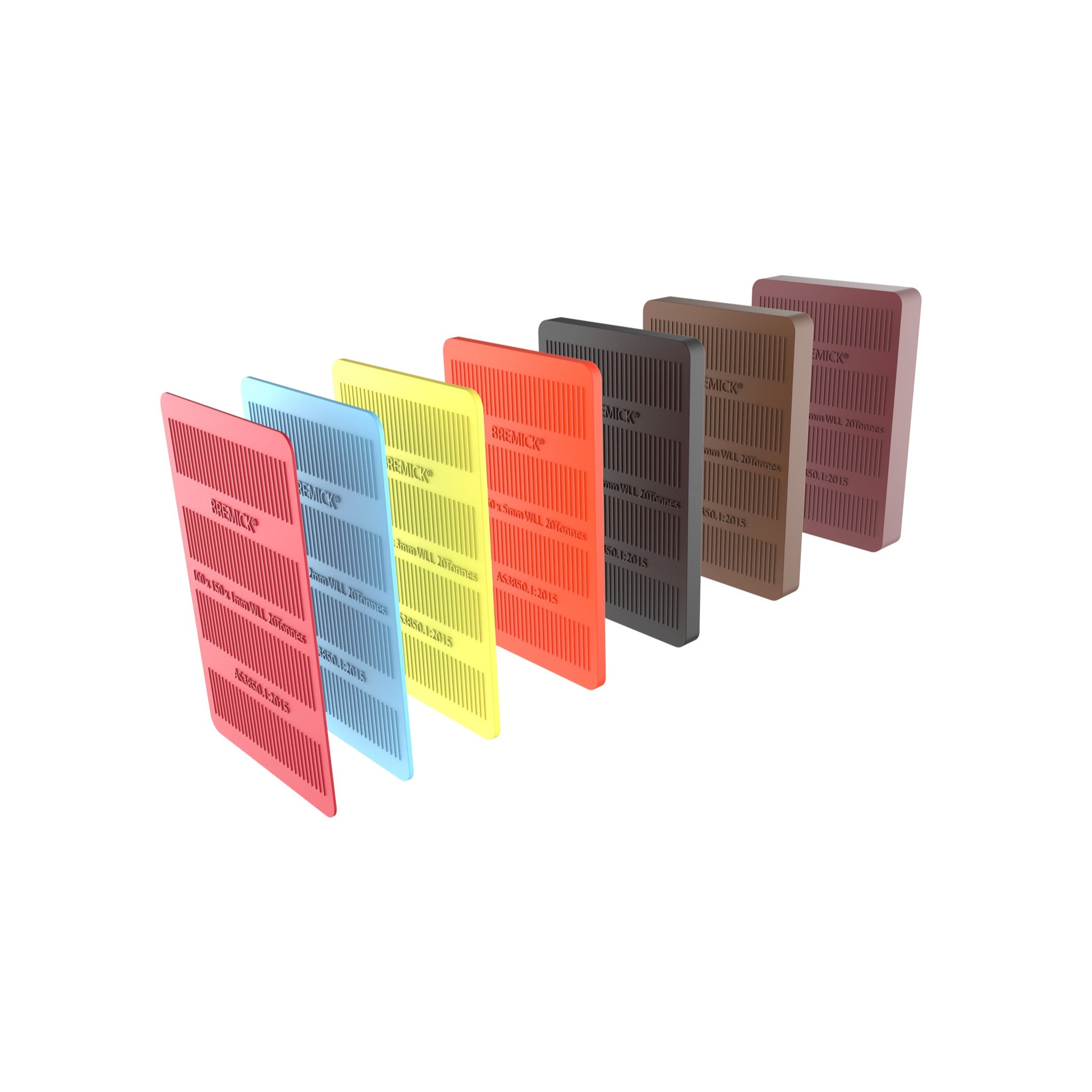 100 x 150mm Full Panel Shims - 7 Sizes - 25 Mixed Pack