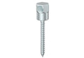 1/4 x 50mm - 10mm Rod Side Hanger for Timber - Box of 100