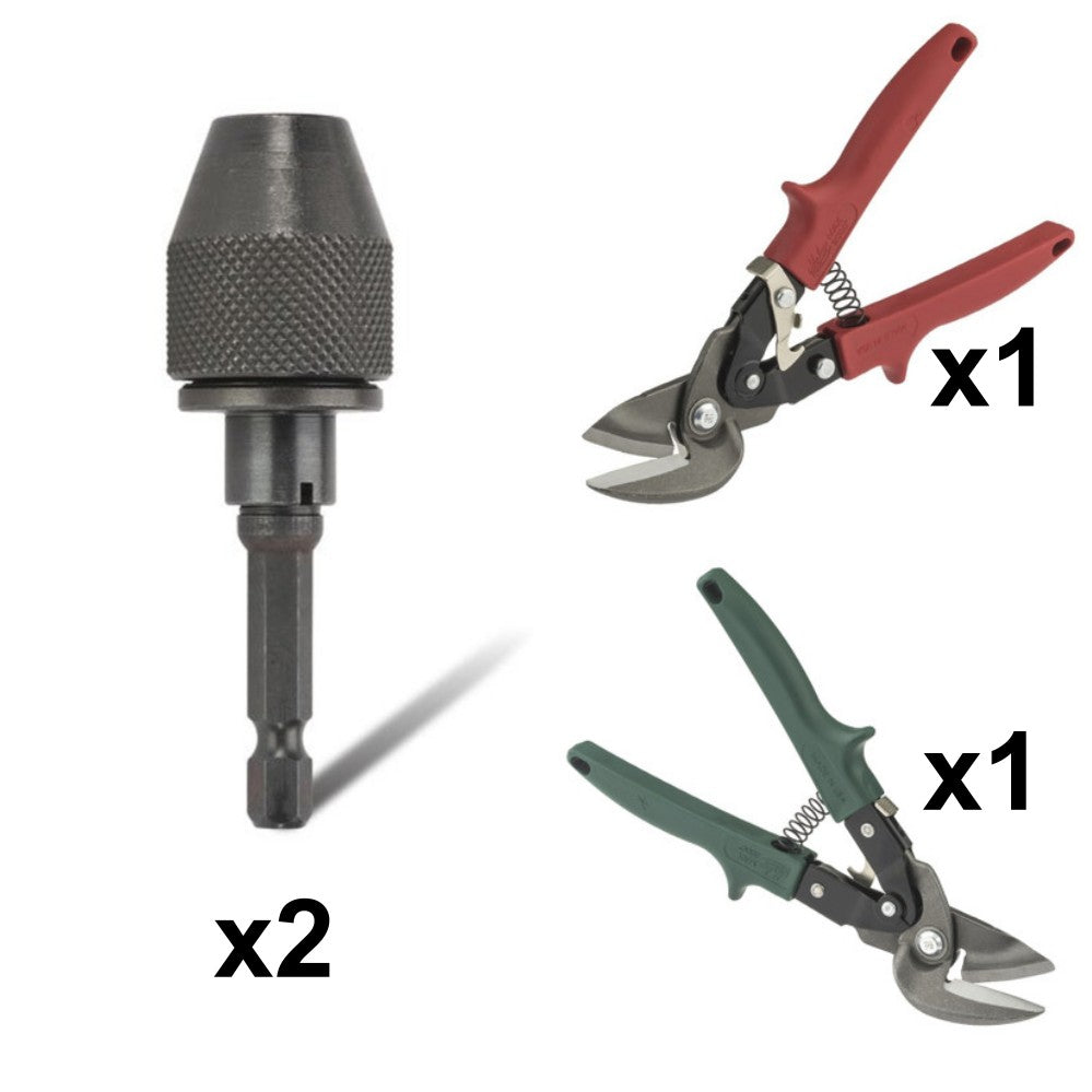 Bordo Drill Chuck - Suits Drill Bits Up to 7mm + Bundles