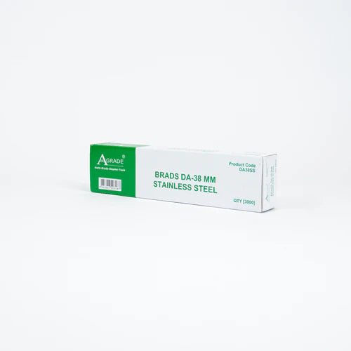 15Ga 304 Stainless Steel DA  Brads - 34Deg