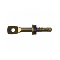 6.5 x 22mm Eyelet Purlin Screw - for Steel - Zinc x 250