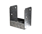 Adjustable U-Cup Bolt Down Post Support - Galvanised (Various Sizes) - Box of 6