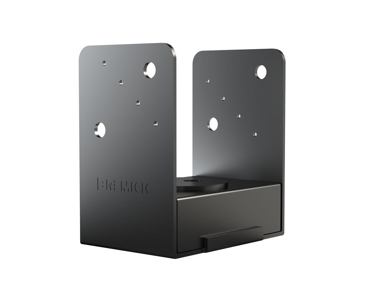 Adjustable U-Cup Bolt Down Post Support - 316 Stainless Steel (Various Sizes) - Box of 4