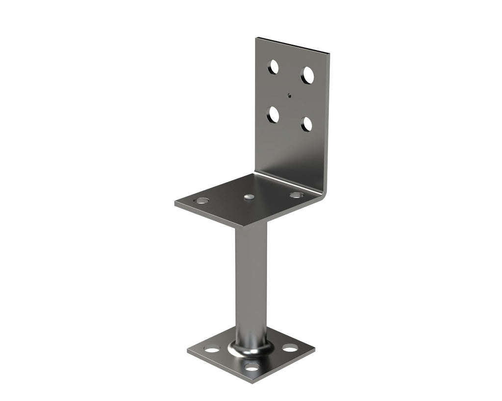 Half Stirrup Post Support- 316 Stainless Steel (Various Sizes) - Box of 4