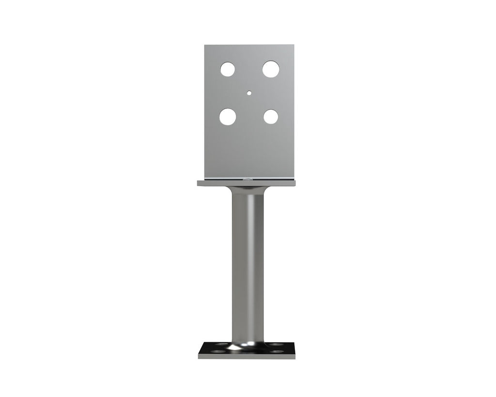 Half Stirrup Post Support- 316 Stainless Steel (Various Sizes) - Box of 4