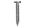 Type 17 Wafer Head - Coarse Thread - Galvanised (Various Sizes)
