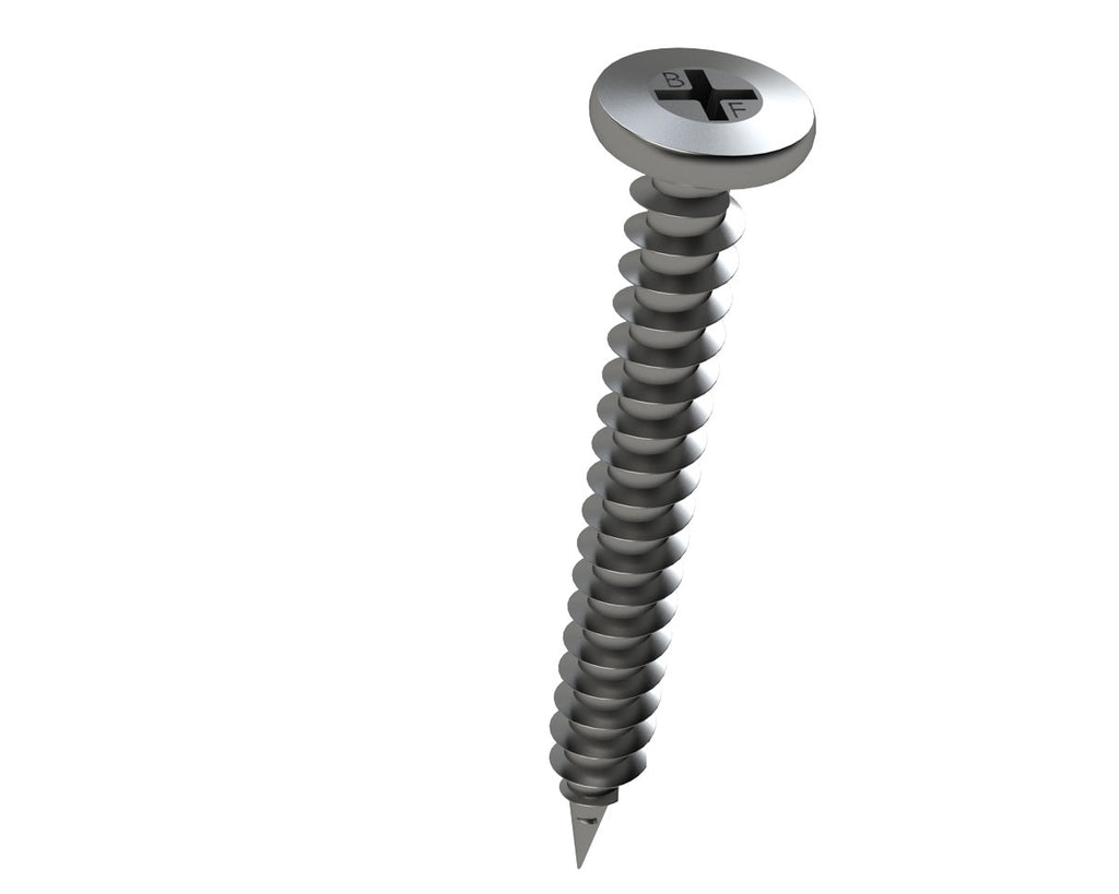 Type 17 Wafer Head - Coarse Thread - Galvanised (Various Sizes)