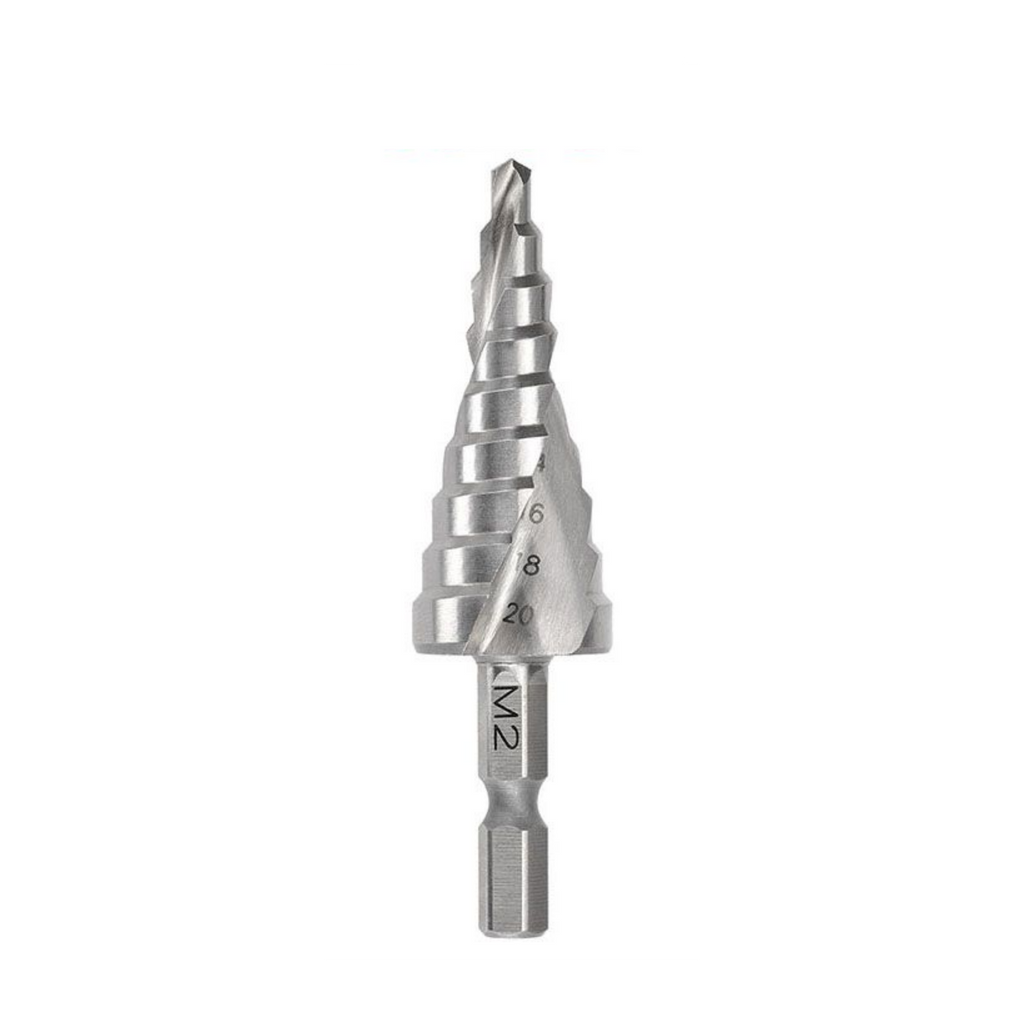 Saber HSS Step Drill - Hex Shank