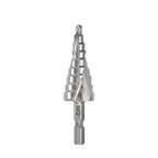 Saber HSS Step Drill - Hex Shank