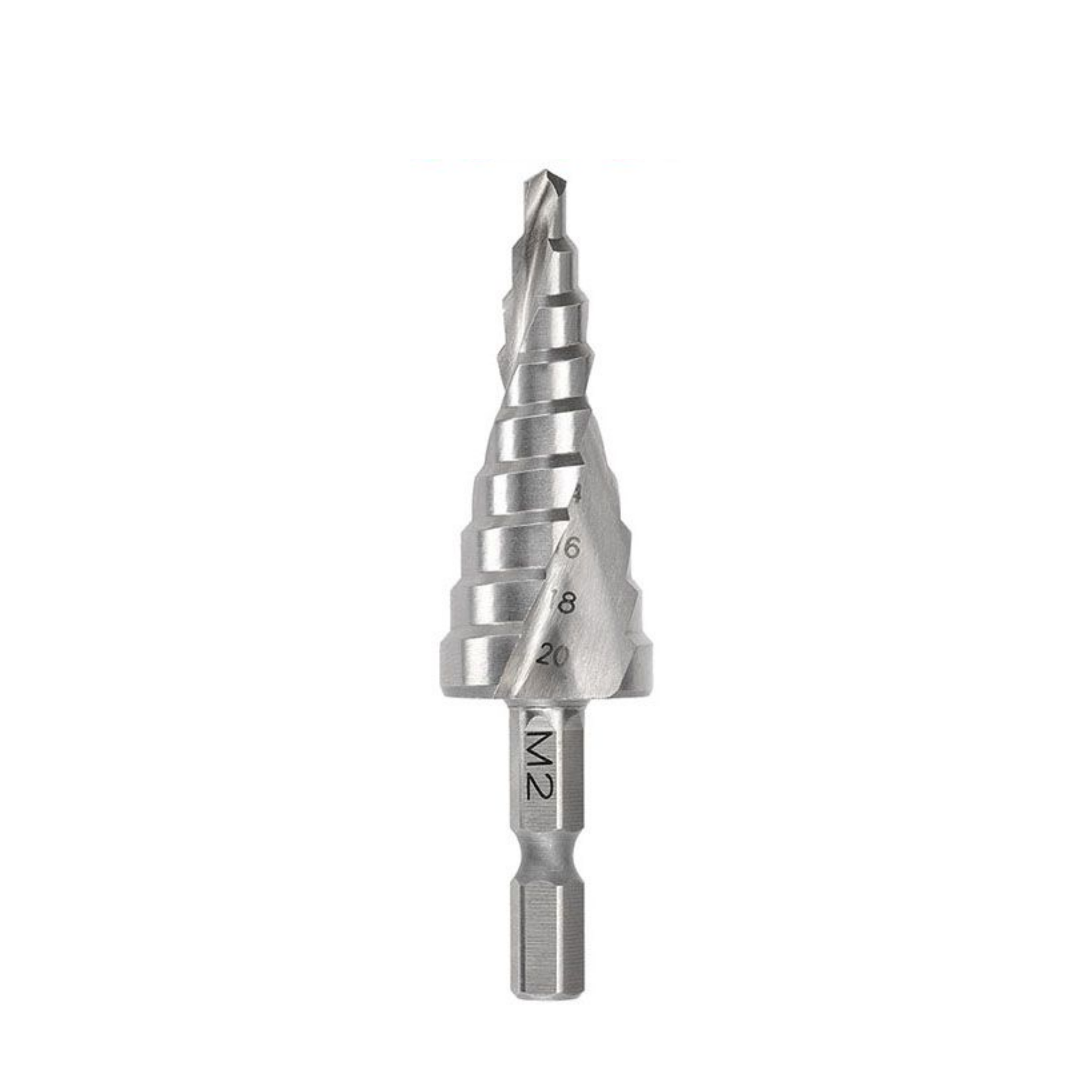 Saber HSS Step Drill - Hex Shank