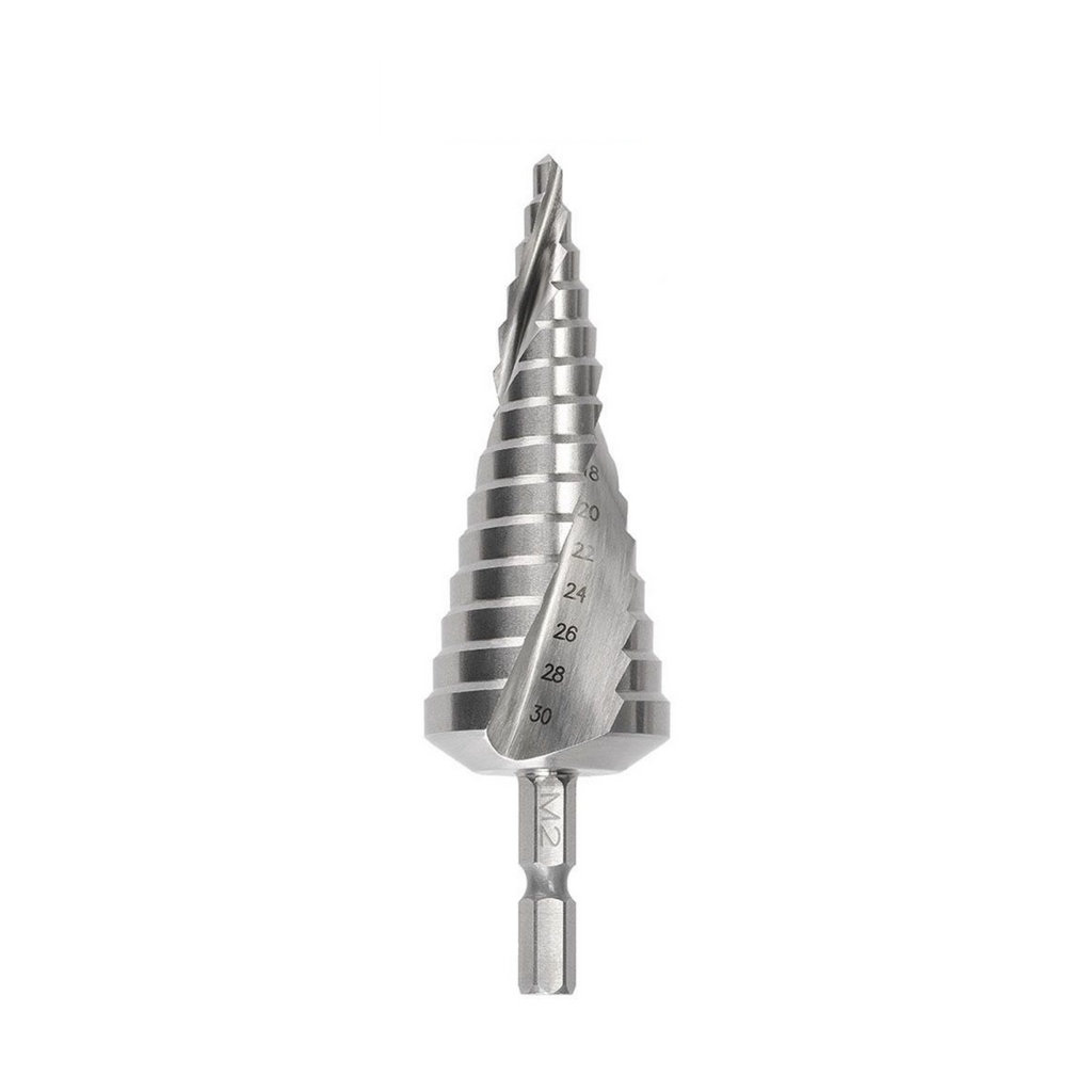 Saber HSS Step Drill - Hex Shank
