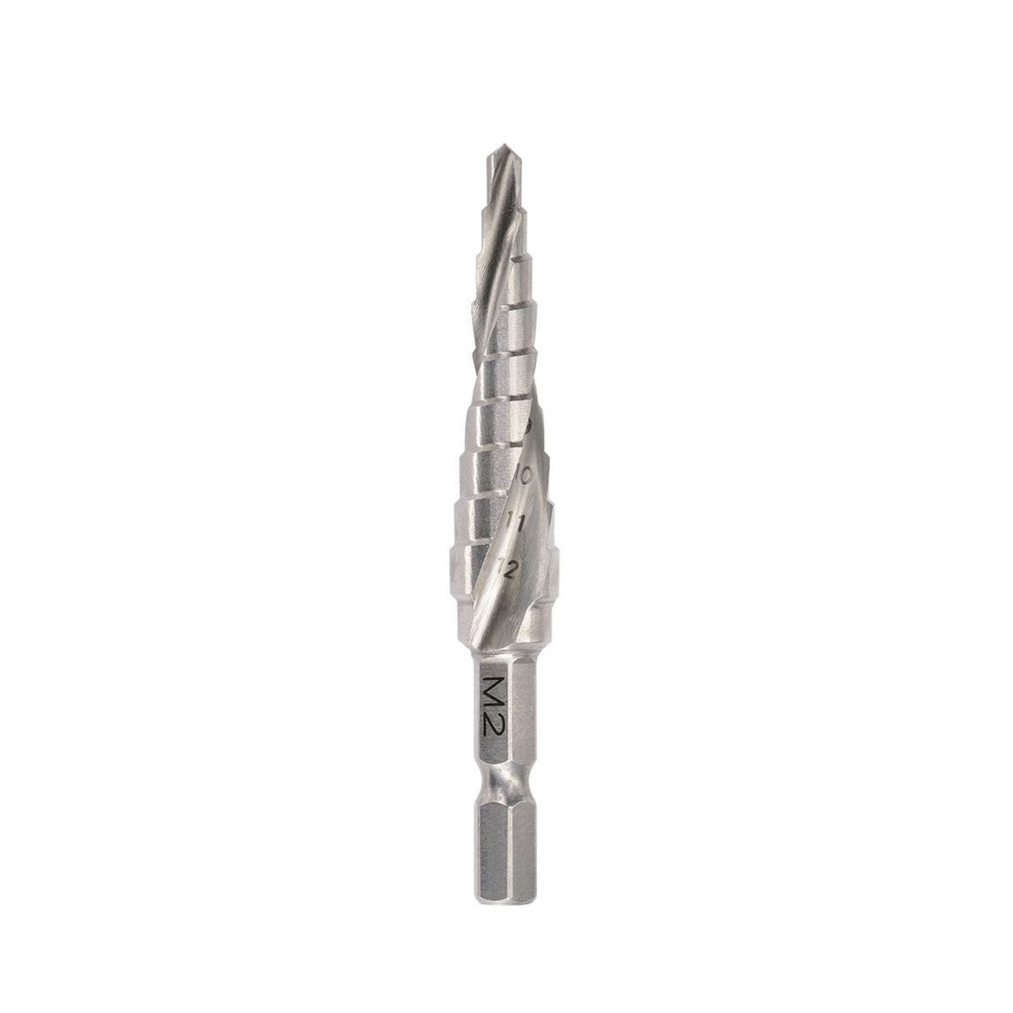 Saber HSS Step Drill - Hex Shank