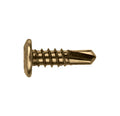 Self Drilling Wafer Head - Coarse Thread - Zinc (Various Sizes)