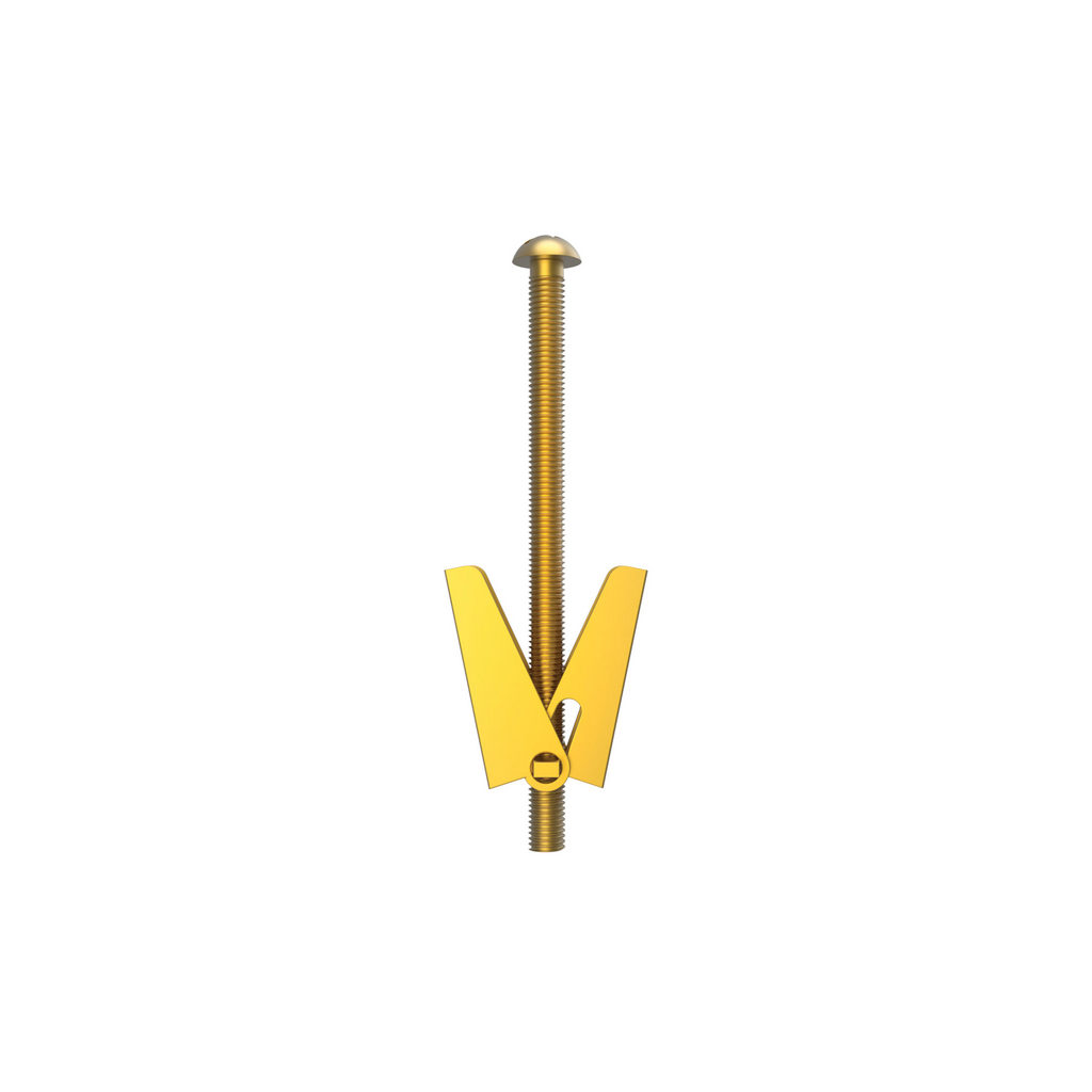 Spring Toggle Round Head - Zinc (Various Sizes)