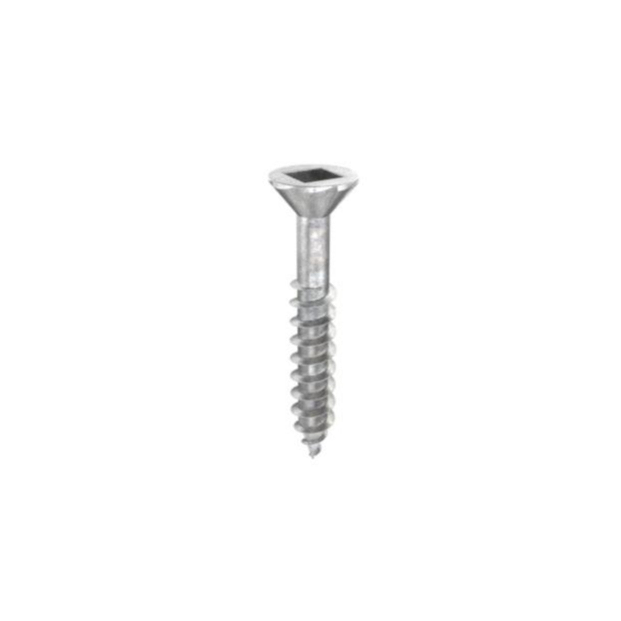 SureQuick Treated Timber Screws - Countersunk Ribbed Head - Square Drive (Various Sizes)