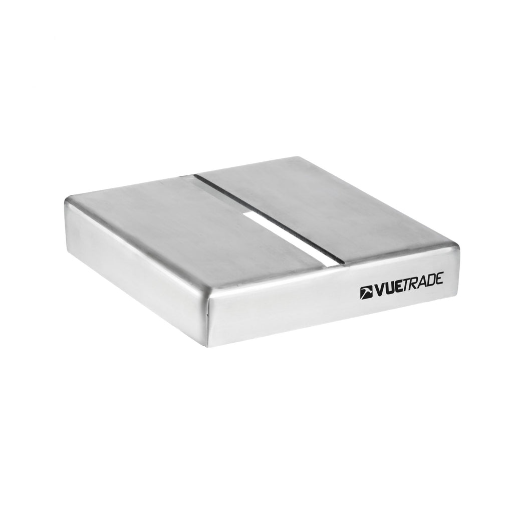 T Blade Post Support Base Plate Caps - 316 Stainless Steel - Box of 6