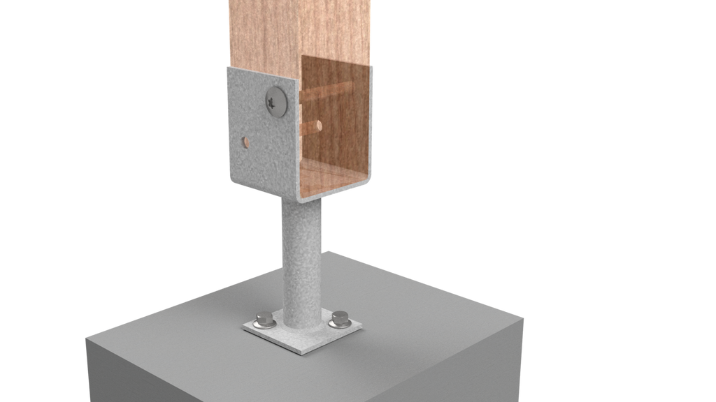 Vuebolt Concealed Thread Bolt - Card Of 2