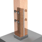 T Blade Post Support - Galvanised - Box of 6