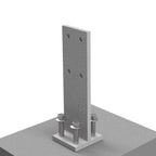 T Blade Post Support - Galvanised - Box of 6