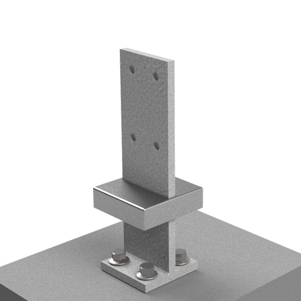 T Blade Post Support - Galvanised - Box of 6