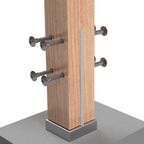 T Blade Post Support - Galvanised - Box of 6