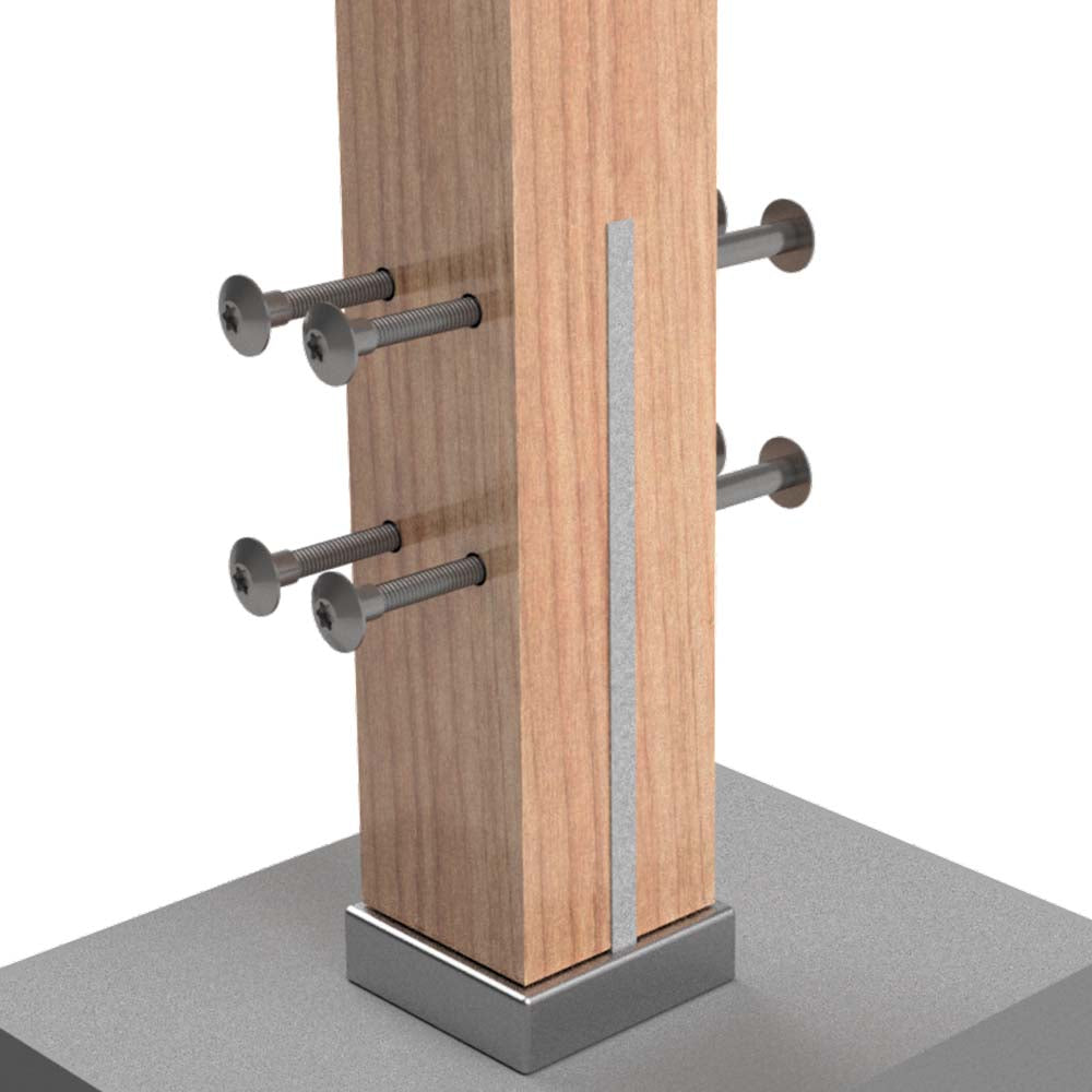 T Blade Post Support - Galvanised - Box of 6