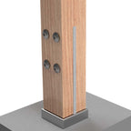 T Blade Post Support - Galvanised - Box of 6