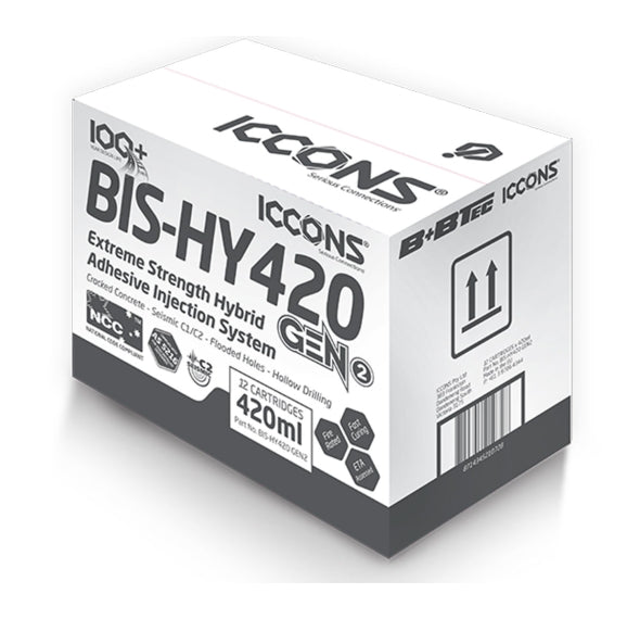BIS-HY Hybrid Gen2 Injection Adhesive - Box