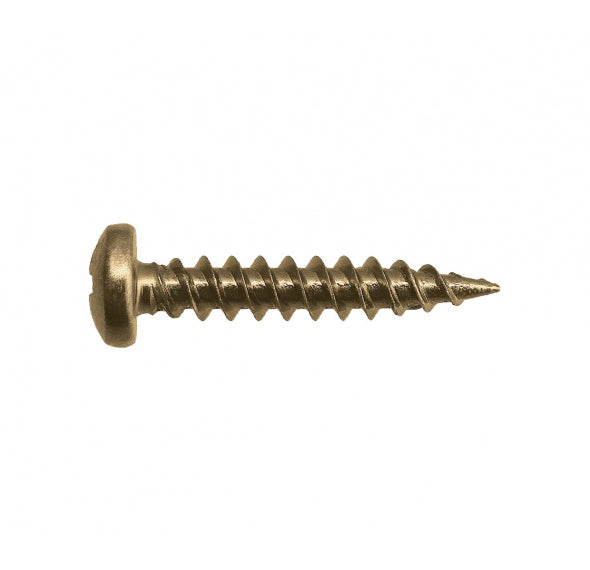 Needle Point Pan Head - Zinc (Various Sizes)