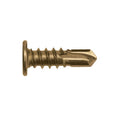 Self Drilling Flathead - Coarse Thread - Zinc