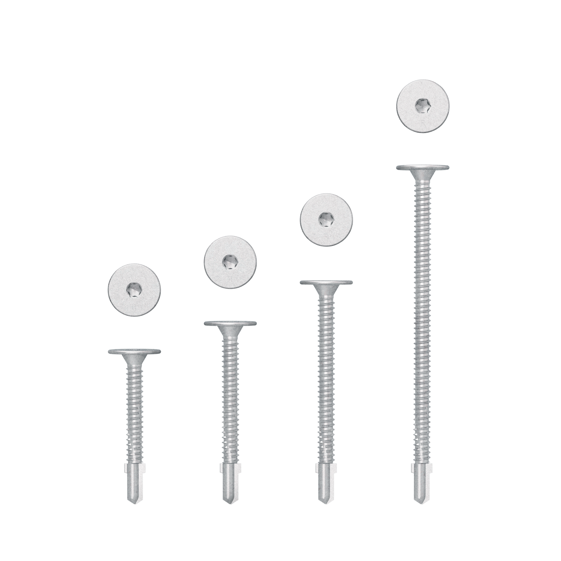 AnchorMark 6.3mm TTM (Timber to Metal) Ruspert Self Drilling Screw (Various Sizes)